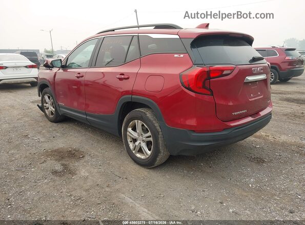 3GKALTEV9KL390429 2019 GMC TERRAIN Red Tył lewy