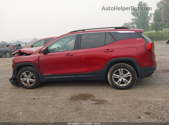 3GKALTEV9KL390429 2019 GMC TERRAIN Red Widok wnętrza 360 stopni