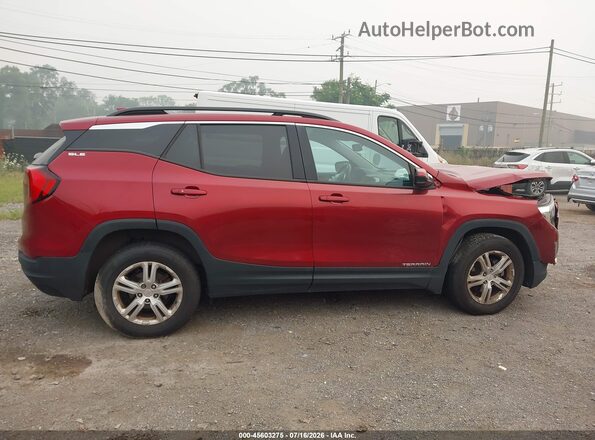 3GKALTEV9KL390429 2019 GMC TERRAIN Red Widok wnętrza z tyłu