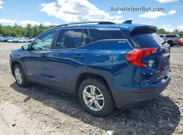 3GKALTEV9ML305253 2021 GMC TERRAIN Blue Հետևի ձախ