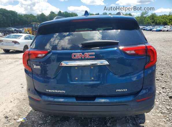3GKALTEV9ML305253 2021 GMC TERRAIN Blue Հետևի տեսք