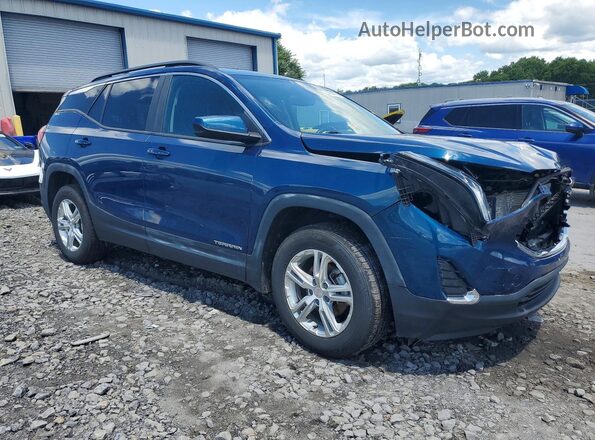 3GKALTEV9ML305253 2021 GMC TERRAIN Blue Առջևի աջ
