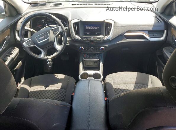 3GKALTEV9ML305253 2021 GMC TERRAIN Blue Առջևի վահանակի տեսք