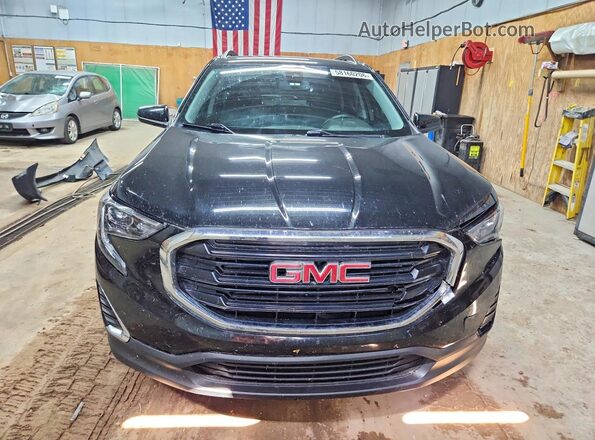 3GKALTEV9ML355778 2021 GMC TERRAIN Black წინა ხედი