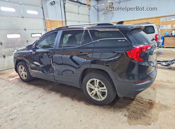 3GKALTEV9ML355778 2021 GMC TERRAIN Black უკანა მარცხენა