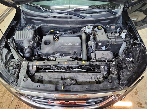 3GKALTEV9ML355778 2021 GMC TERRAIN Black ძრავის განყოფილების ხედი