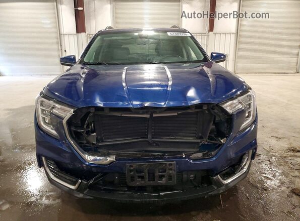 3GKALTEV9NL123277 2022 GMC TERRAIN Blue Vista frontal