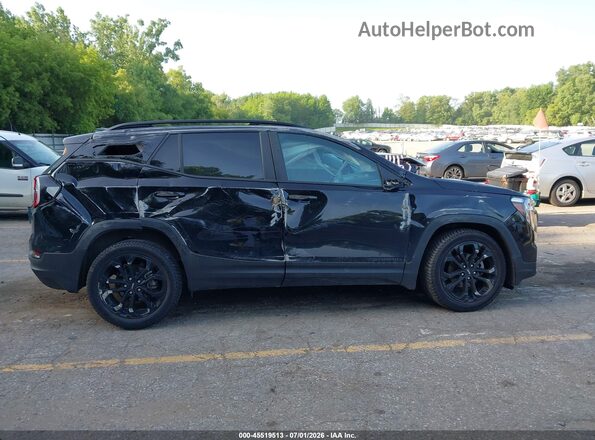 3GKALTEV9NL302046 2022 GMC TERRAIN Black Rear interior view