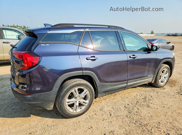3GKALTEVXJL197088 2018 GMC TERRAIN Blue Rear right