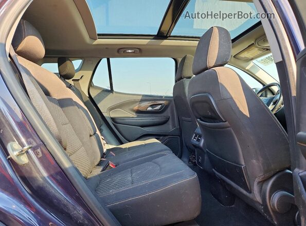 3GKALTEVXJL197088 2018 GMC TERRAIN Blue Rear interior view