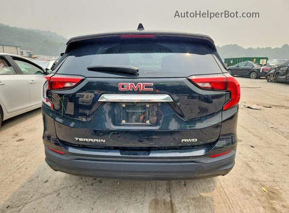 3GKALTEVXLL208075 2020 GMC TERRAIN Black Widok z tyłu