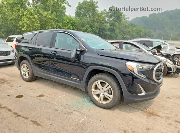 3GKALTEVXLL208075 2020 GMC TERRAIN Black Przód prawy