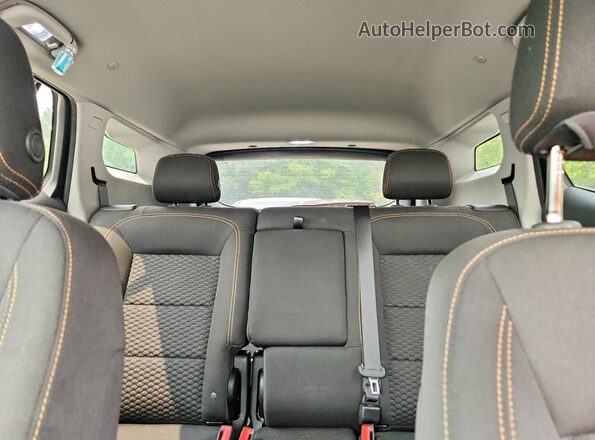 3GKALTEVXLL208075 2020 GMC TERRAIN Black Widok tylnych siedzeń