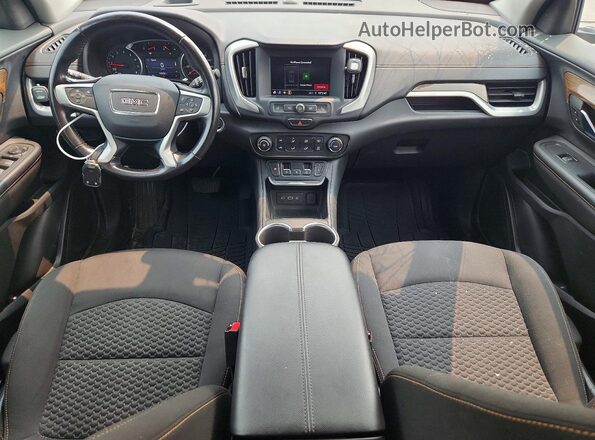 3GKALTEVXLL208075 2020 GMC TERRAIN Black Widok deski rozdzielczej