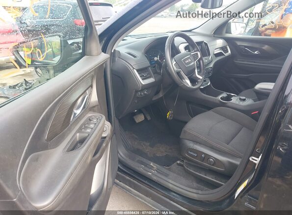 3GKALTEVXNL296922 2022 GMC TERRAIN Black Вид салону спереду