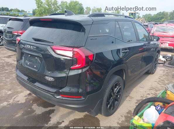 3GKALTEVXNL296922 2022 GMC TERRAIN Black Задня права чверть