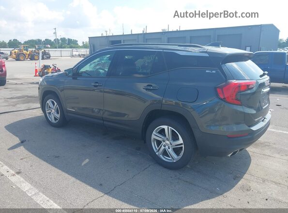 3GKALTEX0KL181355 2019 GMC TERRAIN Gray Trasero izquierdo