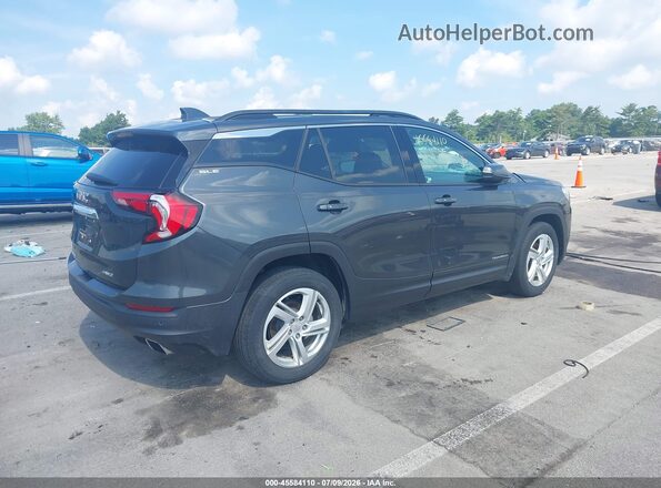 3GKALTEX0KL181355 2019 GMC TERRAIN Gray Trasero derecho
