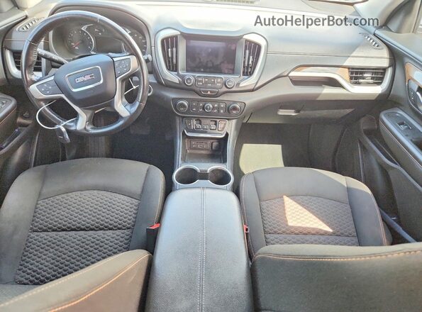 3GKALTEX1JL368327 2018 GMC TERRAIN White Widok deski rozdzielczej