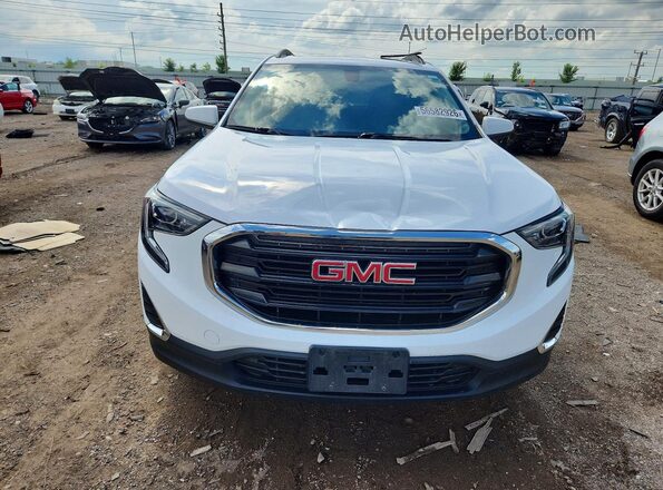 3GKALTEX1JL368327 2018 GMC TERRAIN White Widok z przodu