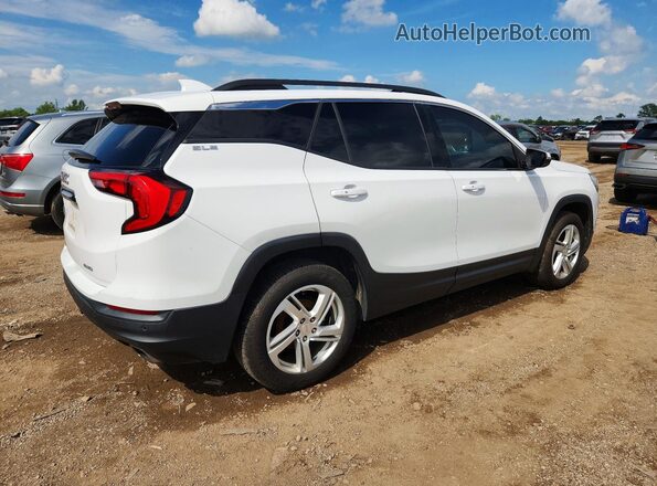 3GKALTEX1JL368327 2018 GMC TERRAIN White Tył prawy