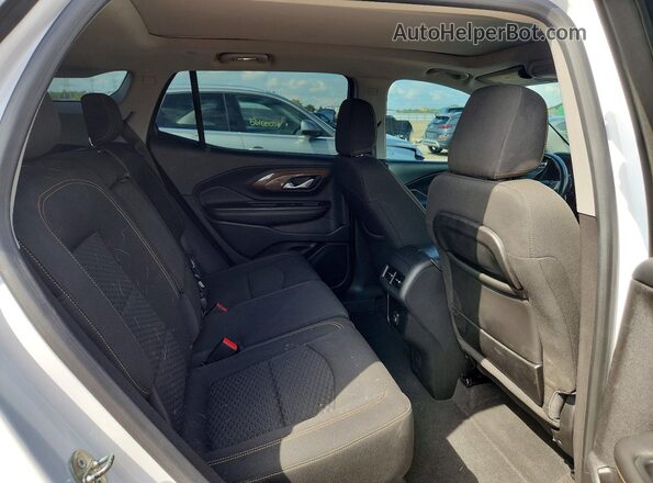 3GKALTEX1JL368327 2018 GMC TERRAIN White Widok tylnych siedzeń