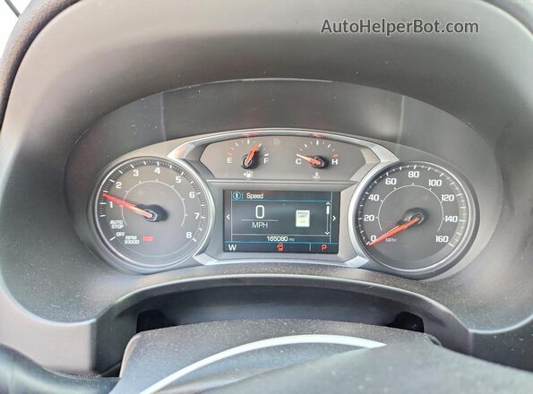 3GKALTEX1JL368327 2018 GMC TERRAIN White Widok zestawu wskaźników