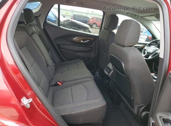 3GKALTEX1JL369624 2018 GMC TERRAIN Red Вид задньої частини салону