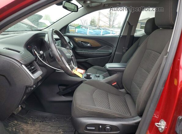 3GKALTEX1JL369624 2018 GMC TERRAIN Red Вид салону спереду