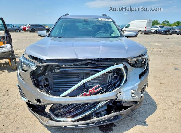 3GKALTEX1KL228666 2019 GMC TERRAIN Gray Vista frontal