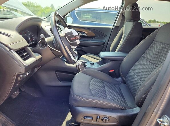 3GKALTEX1KL228666 2019 GMC TERRAIN Gray Vista interior delantera