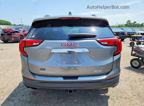 3GKALTEX1KL228666 2019 GMC TERRAIN Gray Vista trasera
