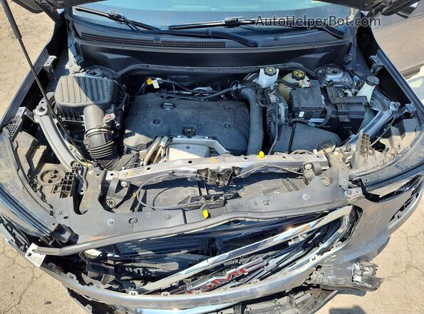 3GKALTEX1KL228666 2019 GMC TERRAIN Gray Vista del compartimento del motor