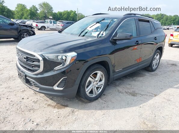 3GKALTEX1KL347463 2019 GMC TERRAIN Black Передня ліва чверть