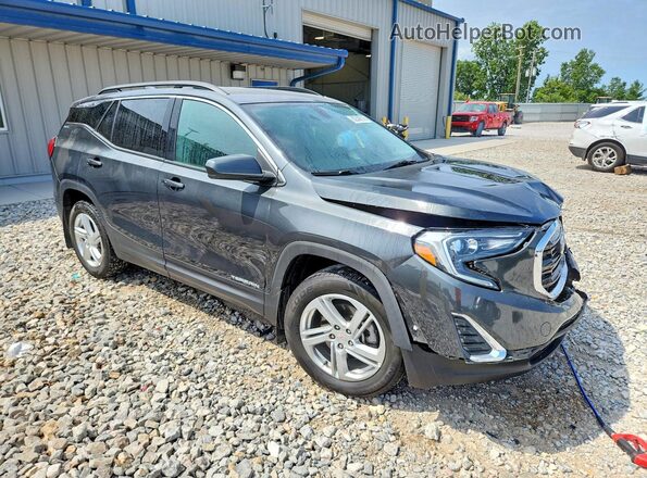 3GKALTEX2JL224382 2018 GMC TERRAIN Charcoal Առջևի աջ