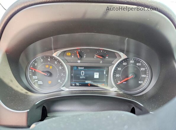 3GKALTEX2JL224382 2018 GMC TERRAIN Charcoal Սարքավորումների վահանակի տեսք