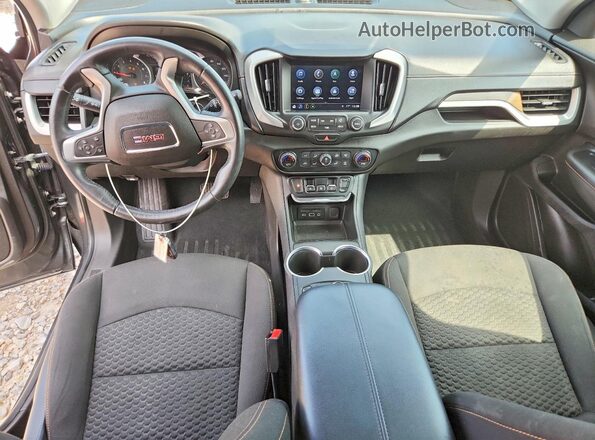 3GKALTEX2JL224382 2018 GMC TERRAIN Charcoal Առջևի վահանակի տեսք