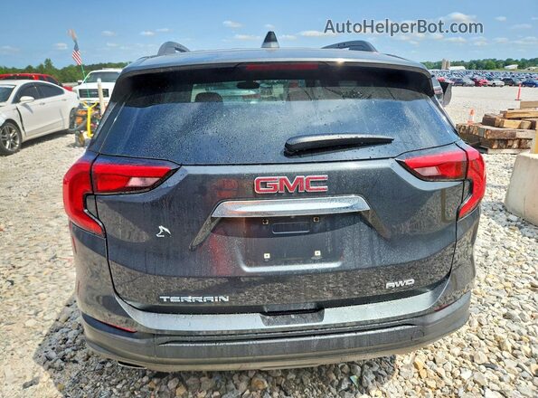 3GKALTEX2JL224382 2018 GMC TERRAIN Charcoal Հետևի տեսք