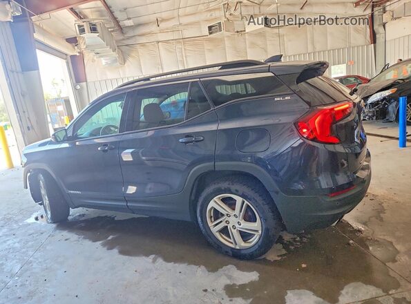 3GKALTEX2JL245720 2018 GMC TERRAIN Blue Հետևի ձախ