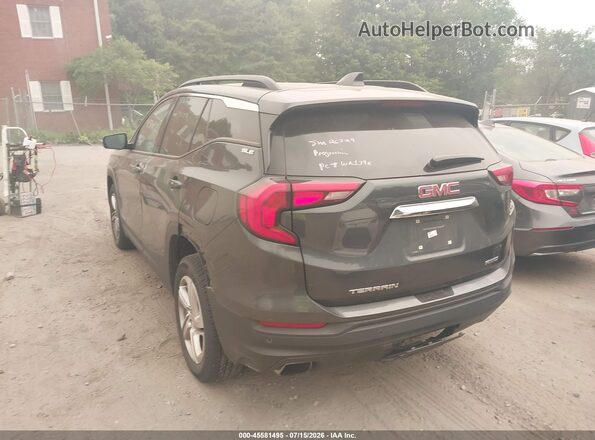 3GKALTEX2JL300358 2018 GMC TERRAIN Gray Հետևի ձախ