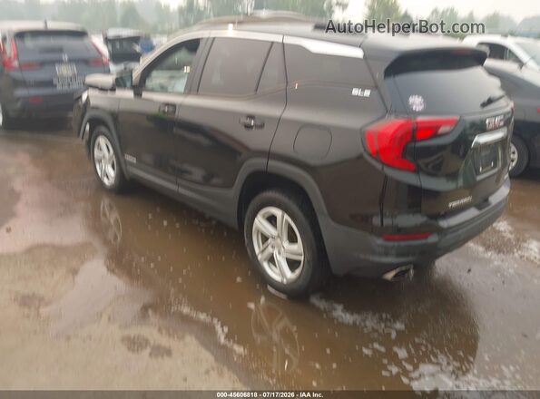 3GKALTEX2JL359605 2018 GMC TERRAIN Black Հետևի ձախ
