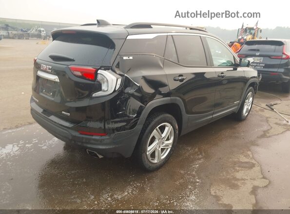 3GKALTEX2JL359605 2018 GMC TERRAIN Black Հետևի աջ