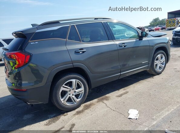 3GKALTEX3JL218512 2018 GMC TERRAIN Серый Задняя правая четверть