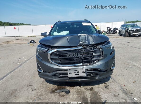 3GKALTEX3JL218512 2018 GMC TERRAIN Серый Вид щитка приборов