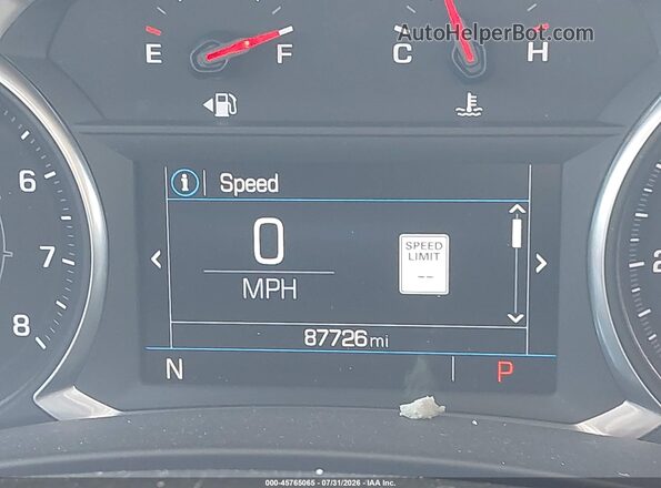 3GKALTEX3JL218512 2018 GMC TERRAIN Серый 