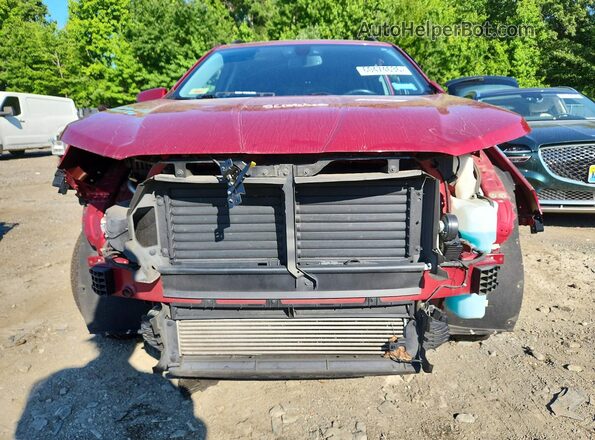 3GKALTEX5JL336738 2018 GMC TERRAIN Red Widok z przodu