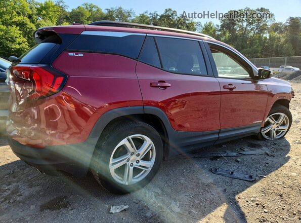 3GKALTEX5JL336738 2018 GMC TERRAIN Red Tył prawy