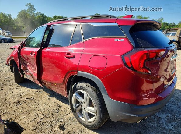 3GKALTEX5JL336738 2018 GMC TERRAIN Red Tył lewy