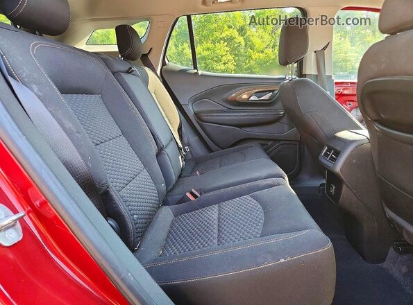 3GKALTEX5JL336738 2018 GMC TERRAIN Red Widok wnętrza z tyłu