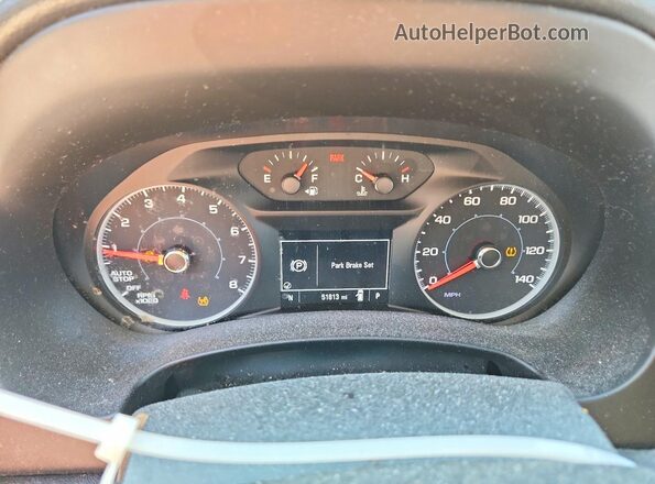 3GKALTEX5JL336738 2018 GMC TERRAIN Red Widok zestawu wskaźników